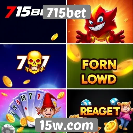 Comparativo de jogos disponíveis na plataforma 715bet